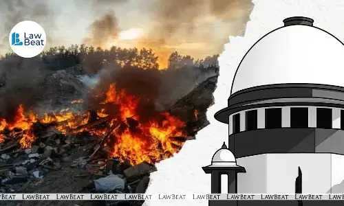 Shocked: SC Slams Gurugram Landfill Fire, Seeks CAQM Action Shocked: SC Slams Gurugram Landfill Fire, Seeks CAQM Action