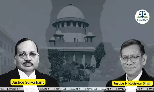 Supreme Court bench of Justices Surya Kant and N.K. Singh warns against criminalising civil money disputes and misuse of courts and police for debt recovery. Supreme Court bench of Justices Surya Kant and N.K. Singh warns against criminalising civil money disputes and misuse of courts and police for debt recovery.
