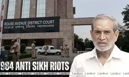 Former Congress MP Sajjan Kumar during proceedings in the Rouse Avenue Court in a case related to the 1984 anti-Sikh riots.