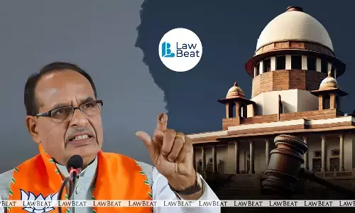 Supreme Court of India building as the court closed defamation proceedings between Vivek Tankha and Shivraj Singh Chouhan.