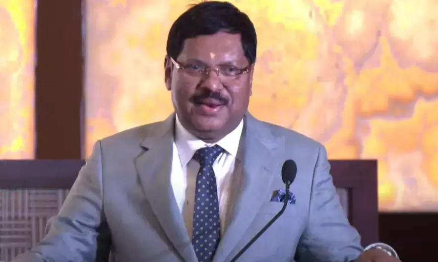 Chief Justice of India Bhushan Gavai speaking at the Maharashtra National Law University event in Mumbai, highlighting judicial-executive cooperation and new Bombay High Court project. Chief Justice of India Bhushan Gavai speaking at the Maharashtra National Law University event in Mumbai, highlighting judicial-executive cooperation and new Bombay High Court project.