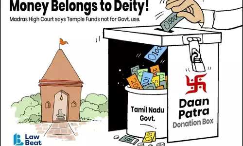 [Lawbeat Cartoon] Temple money ≠ Govt piggy bank!