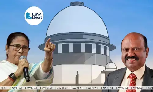 CJI Surya Kant and Justice Joymalya Bagchi during hearing on West Bengal Vice-Chancellor appointments dispute involving Governor CV Ananda Bose and the State government.