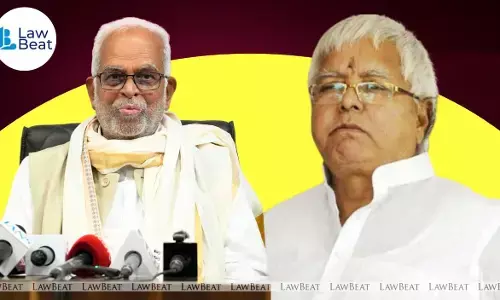 VP Race: I.N.D.I.A. Blocs Sudarshan Reddy Under Fire Over Meeting Fodder Scam Convict Lalu Prasad Yadav