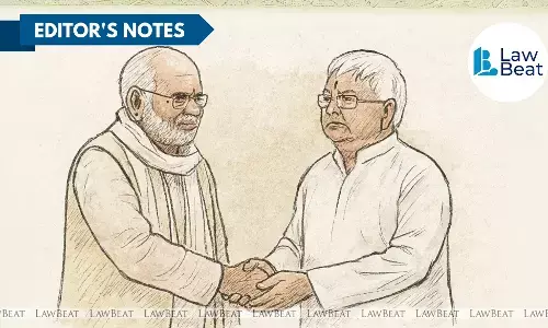 INDIA bloc Vice Presidential nominee Justice Sudarshan Reddy under fire after meeting fodder scam convict Lalu Prasad Yadav