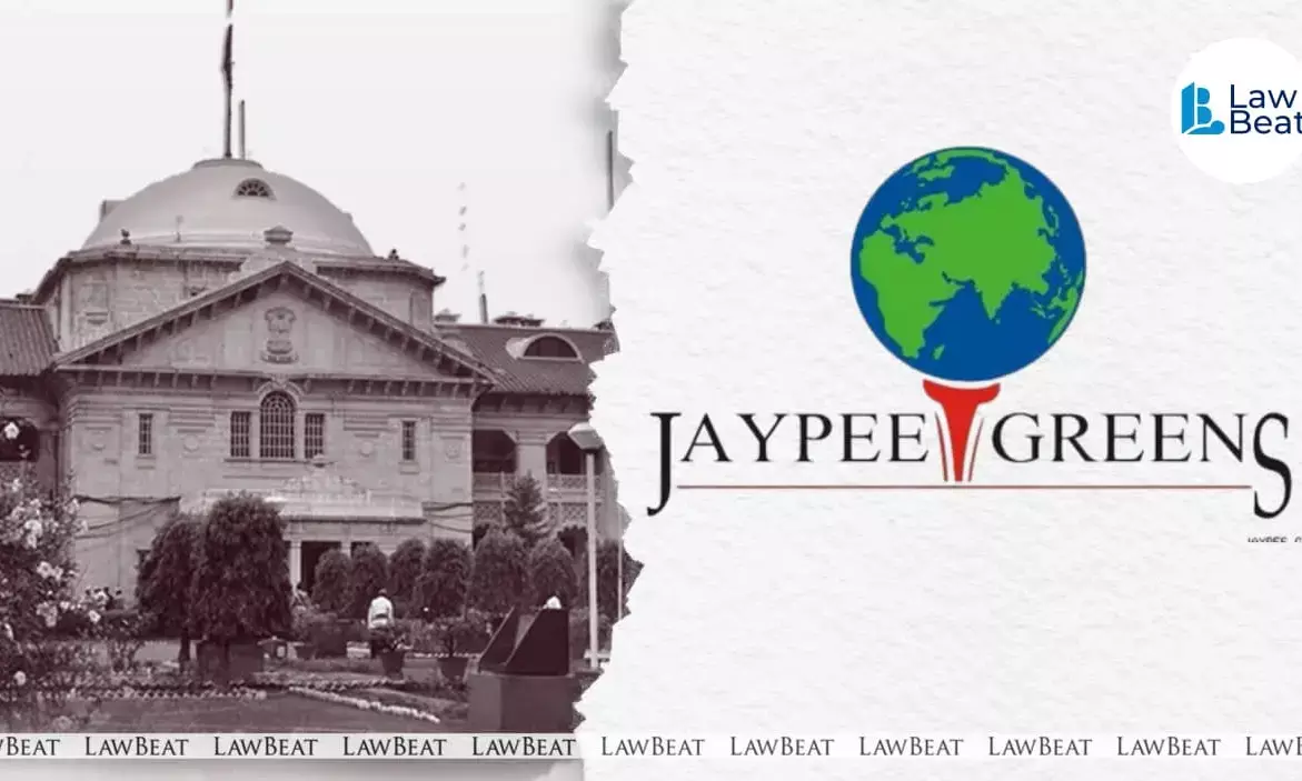 Allahabad High Court building with reference to Jaypee Infratech vs NOIDA water supply dispute Allahabad High Court building with reference to Jaypee Infratech vs NOIDA water supply dispute