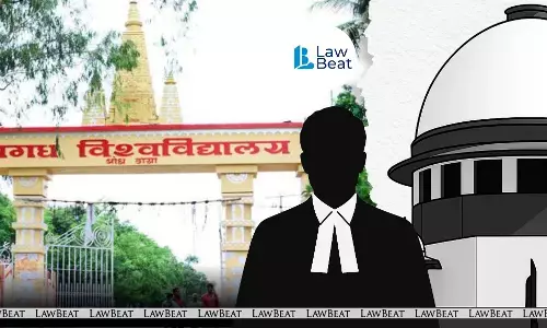 Supreme Court bench hearing case on alleged forged B.Com degree from Magadh University, with CBI directed to investigate authenticity of petitioner’s certificate.