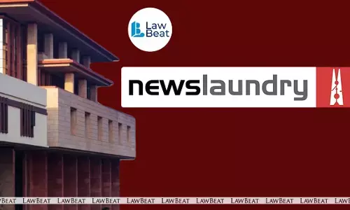 Exterior view of the Delhi High Court building, where Newslaundry’s petition against an MIB directive on Adani Enterprises content was listed. Exterior view of the Delhi High Court building, where Newslaundry’s petition against an MIB directive on Adani Enterprises content was listed.