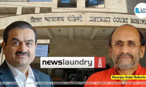 Rohini Court building in Delhi where the Principal District and Sessions Judge refused to transfer appeals by Paranjoy Guha Thakurta and Newslaundry in the Adani gag order case. Rohini Court building in Delhi where the Principal District and Sessions Judge refused to transfer appeals by Paranjoy Guha Thakurta and Newslaundry in the Adani gag order case.