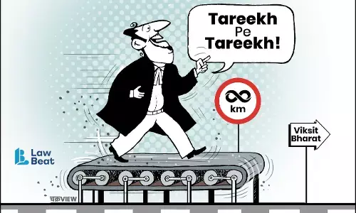 [Lawbeat Cartoon] Justice Delayed in Development Denied