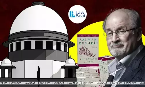 Supreme Court of India bench led by Justices Vikram Nath and Sandeep Mehta dismissing plea seeking ban on Salman Rushdie’s book The Satanic Verses.