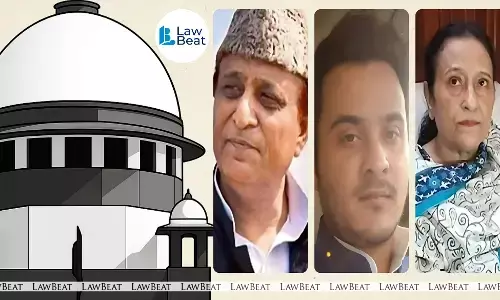 Supreme Court bench led by CJI B R Gavai hearing pleas of Tazeen Fatma and Abdullah Azam Khan against their conviction in the forged birth certificate case.