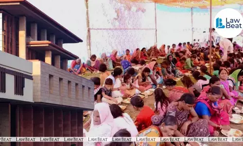 Delhi High Court building in New Delhi, where Justice Anish Dayal quashed an FIR between neighbours and recorded an undertaking for community feasts for poor children. Delhi High Court building in New Delhi, where Justice Anish Dayal quashed an FIR between neighbours and recorded an undertaking for community feasts for poor children.