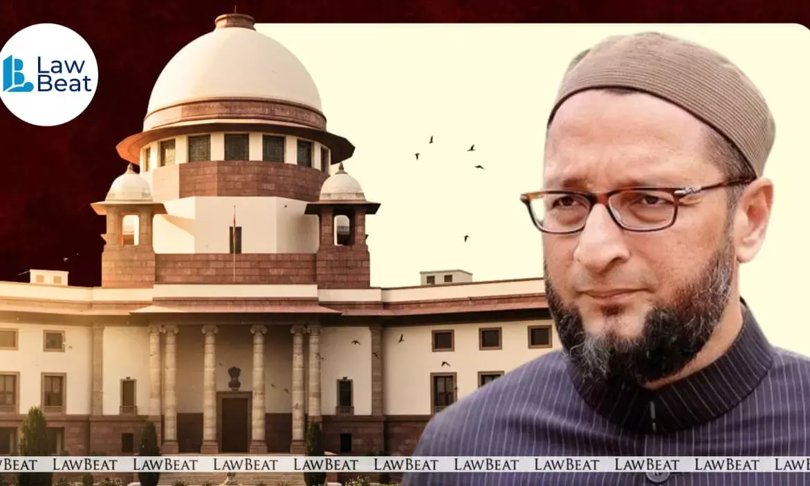 AIMIM chief Asad Owaisi’s lawyer in Supreme Court seeking extension of Waqf property registration timeline on UMEED portal. AIMIM chief Asad Owaisi’s lawyer in Supreme Court seeking extension of Waqf property registration timeline on UMEED portal.