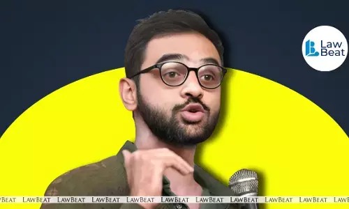 Umar Khalid during Delhi Court hearing on 2020 Delhi riots UAPA case, arguing absence of concrete evidence.