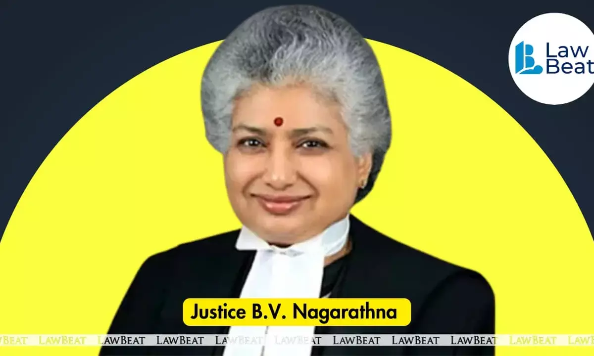Justice BV Nagarathna urges youth to shun anything acquired by their parents through corrupt means