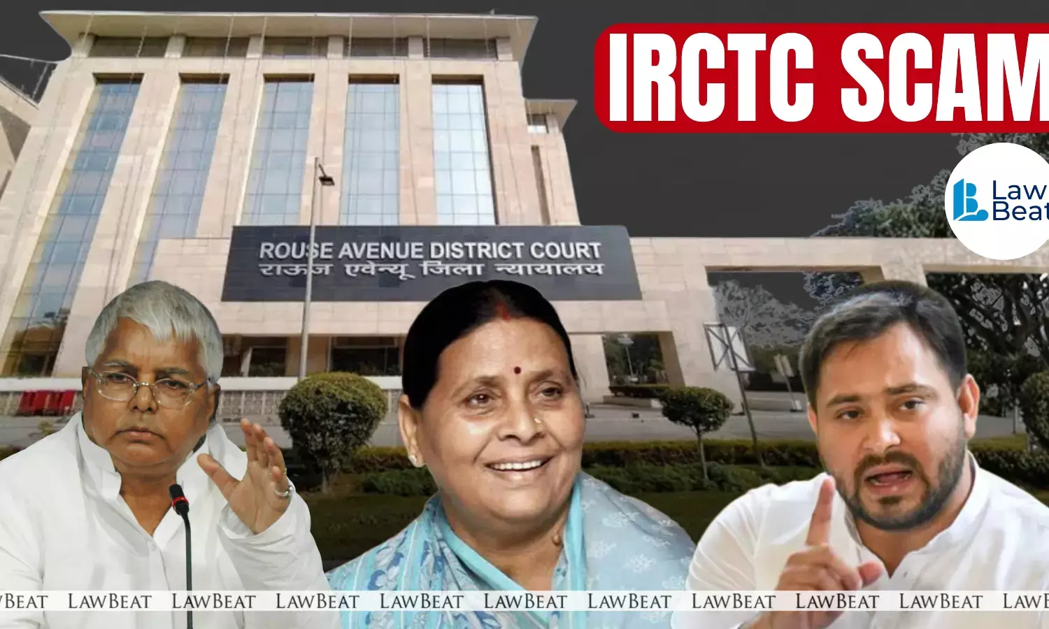 Lalu Prasad Yadav, Rabri Devi, and Tejashwi Yadav outside Delhi’s Rouse Avenue Court after corruption charges were framed in the IRCTC scam case. Lalu Prasad Yadav, Rabri Devi, and Tejashwi Yadav outside Delhi’s Rouse Avenue Court after corruption charges were framed in the IRCTC scam case.