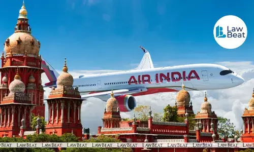 Madras High Court upholds Air India negligence but sets aside high food compensation decision Madras High Court upholds Air India negligence but sets aside high food compensation decision