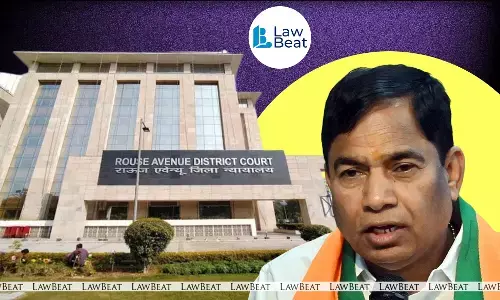 Delhi Sessions Court building in New Delhi, where the court dismissed BJP MP Yogender Chandolia’s revision plea challenging charges in the alleged assault of a traffic constable during official duty.
