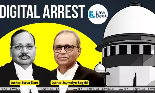 Supreme Court of India bench hearing digital arrest scam case, Justice Surya Kant issuing no-bail direction for accused nationwide. Supreme Court of India bench hearing digital arrest scam case, Justice Surya Kant issuing no-bail direction for accused nationwide.