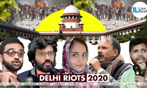 Delhi Police affidavit in Supreme Court opposing Sharjeel Imam’s bail in 2020 Delhi riots case, citing threat to national unity and sovereignty.