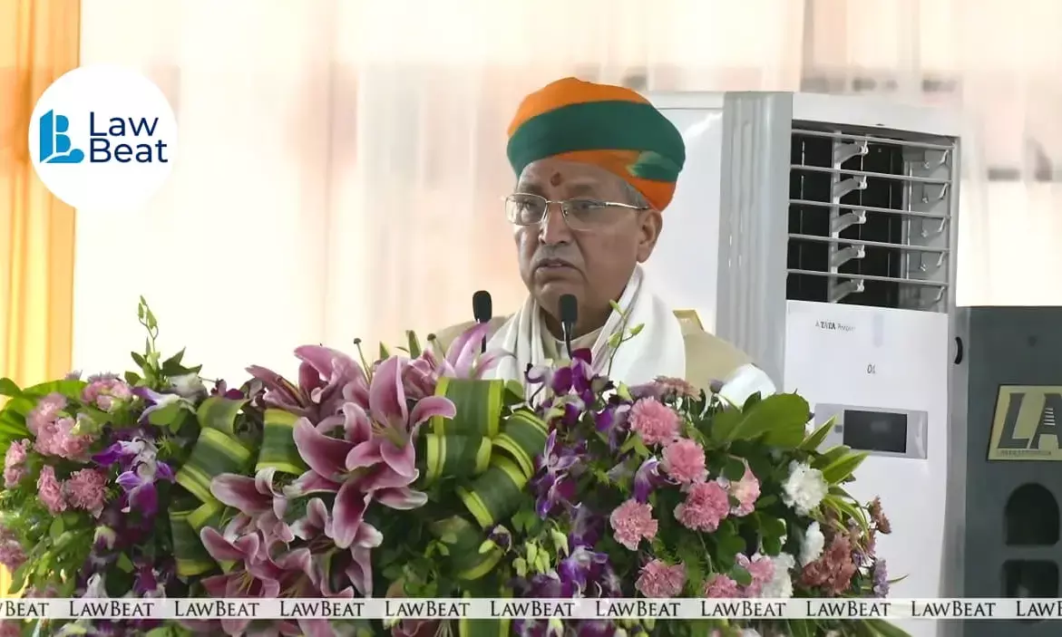 Arjun Ram Meghwal speaking at the Jharkhand High Court silver jubilee in Ranchi, highlighting the need for a CAT bench and technology-driven judicial reforms. Arjun Ram Meghwal speaking at the Jharkhand High Court silver jubilee in Ranchi, highlighting the need for a CAT bench and technology-driven judicial reforms.