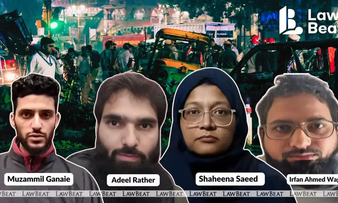 Delhi court orders 10-day judicial custody for three arrested in the Red Fort blast case during NIA’s ongoing terror module investigation.