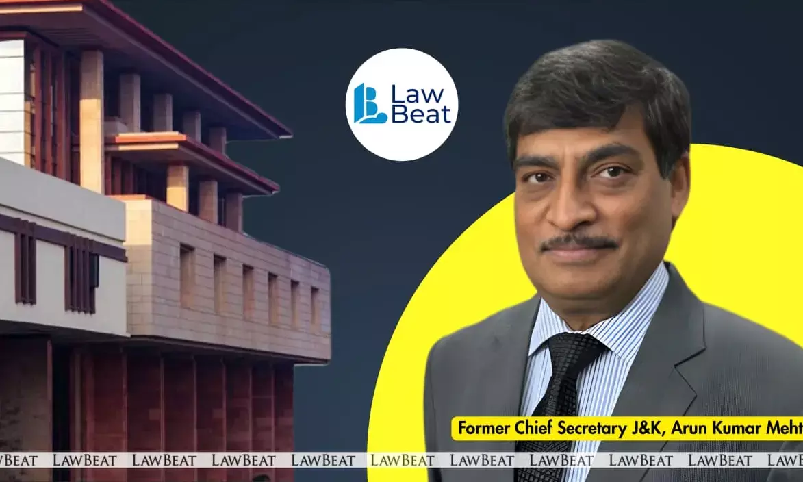 Delhi High Court issued notice on former J&K Chief Secretary Arun Kumar Mehta’s ₹10-crore defamation suit against IAS officer Ashokkumar Parmar and media outlets over alleged false Jal Jeevan Mission scam claims, with next hearing on February 3, 2026