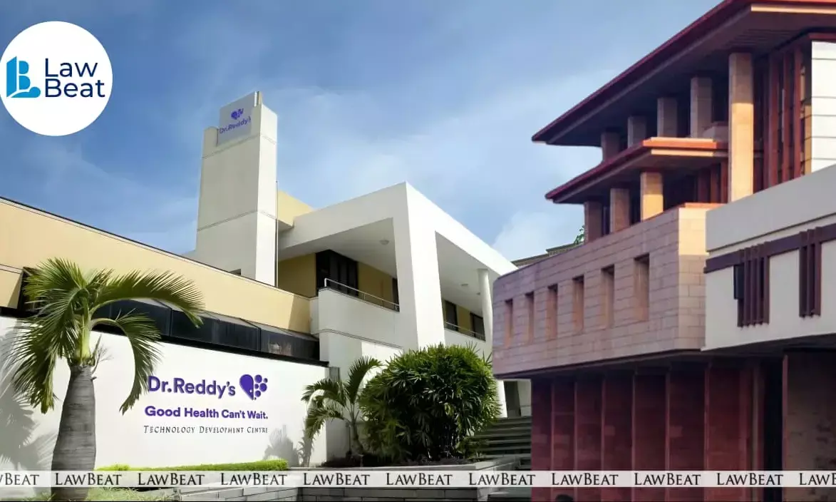 A graphic news card displaying the headline about the Delhi High Court allowing Dr Reddy’s to manufacture and export Semaglutide after finding its patent challenge credible