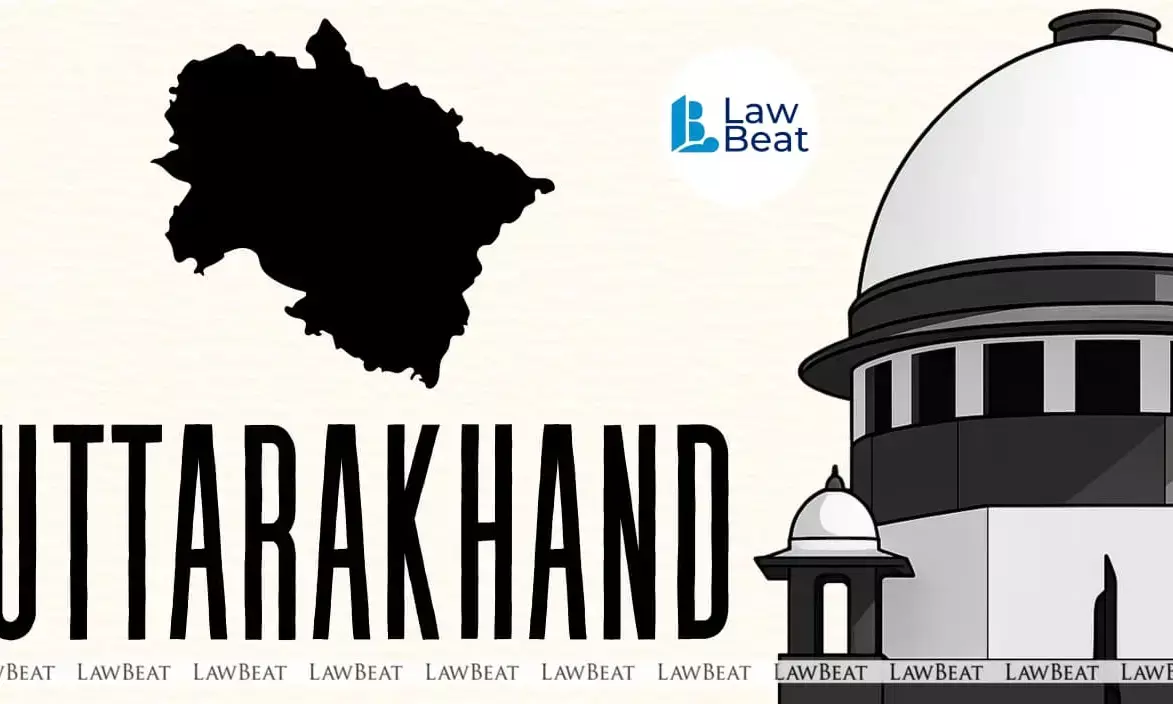 Chief Justice of India Surya Kant and Justice Joymalya Bagchi hearing a suo motu Supreme Court case on illegal forest land encroachment in Uttarakhand.