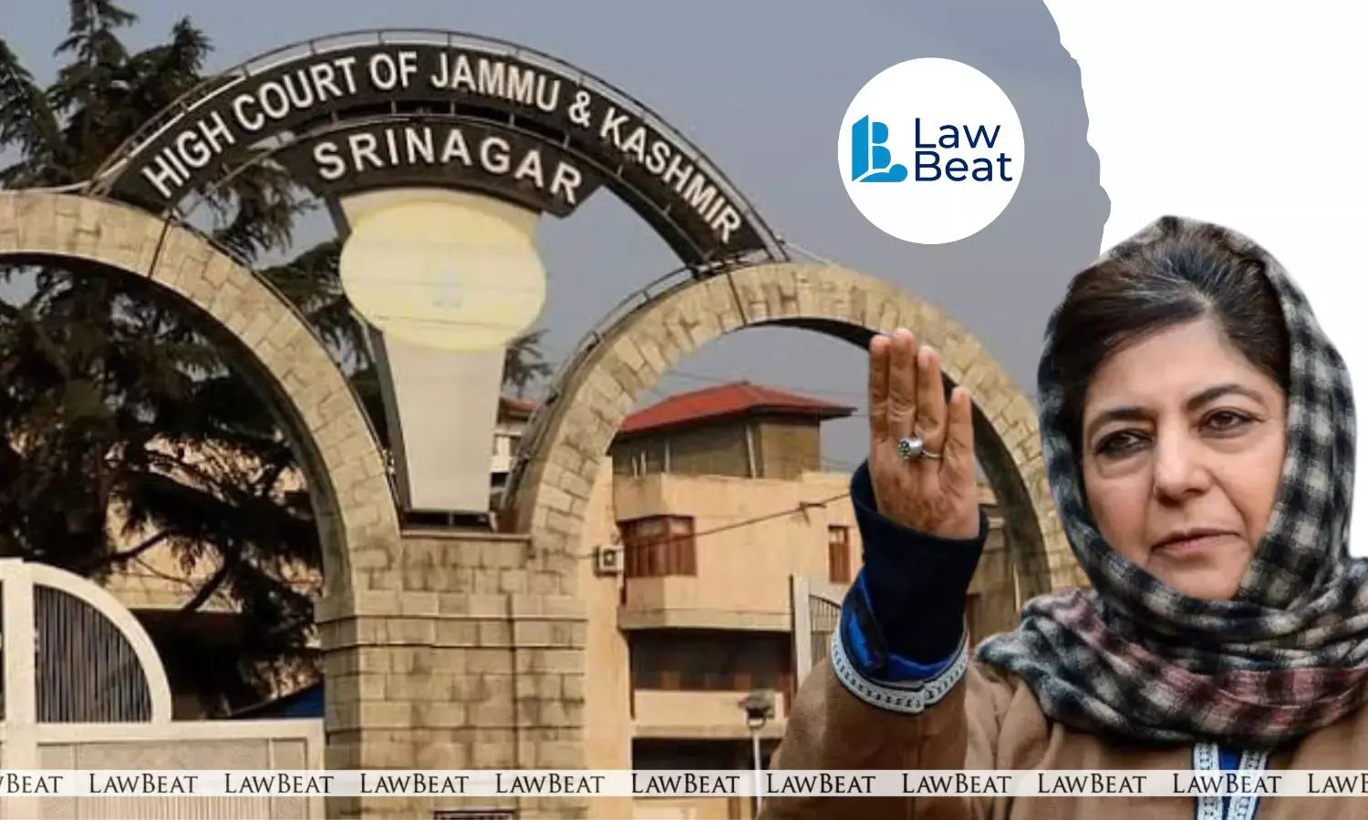 Jammu and Kashmir High Court building where Mehbooba Mufti’s PIL on repatriation of undertrial prisoners was dismissed as politically motivated.