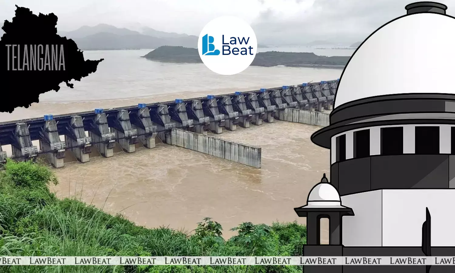 Supreme Court hearing Telangana petition against Union government funding for Andhra Pradesh’s Polavaram irrigation project.