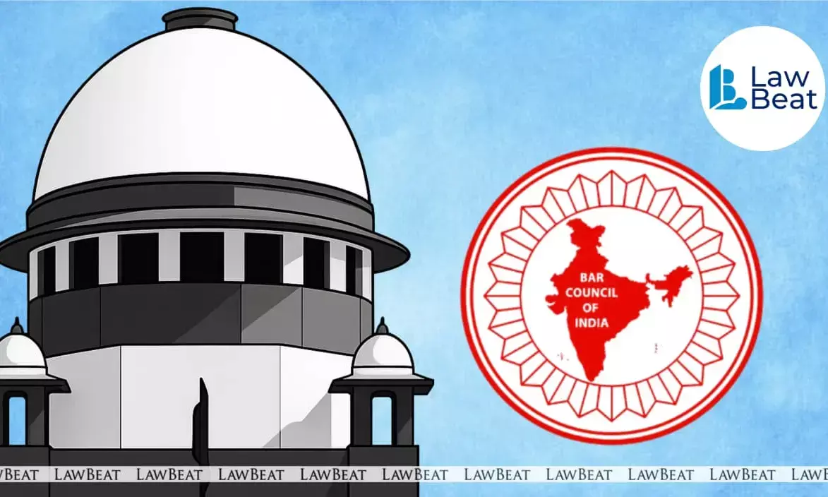 Supreme Court bench of Justices Vikram Nath and Sandeep Mehta during hearing where Bar Council of India stated it withdrew the moratorium on starting new law colleges.