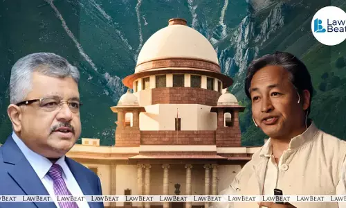 Supreme Court of India building as the Centre defended Sonam Wangchuk’s NSA detention citing public order and border security concerns.