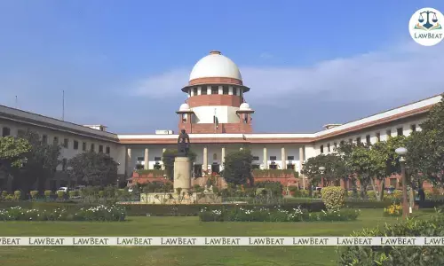 Supreme Court building representing judgment on requirement of possession suit when construction exists on disputed property