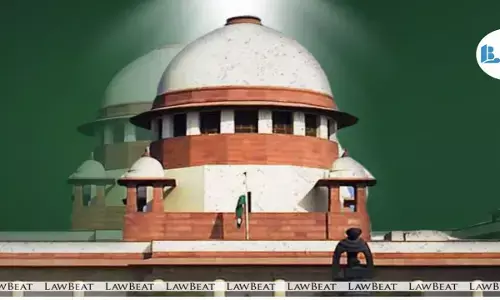 Supreme Court building and suo motu case against Allahabad HC ruling