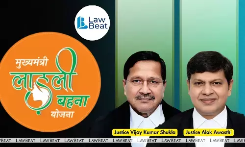 Madhya Pradesh High Court bench of Justice Vijay Kumar Shukla and Justice Alok Awasthi dismisses PIL challenging the Ladli Behna Yojana policy and declines to exercise judicial review under Article 226