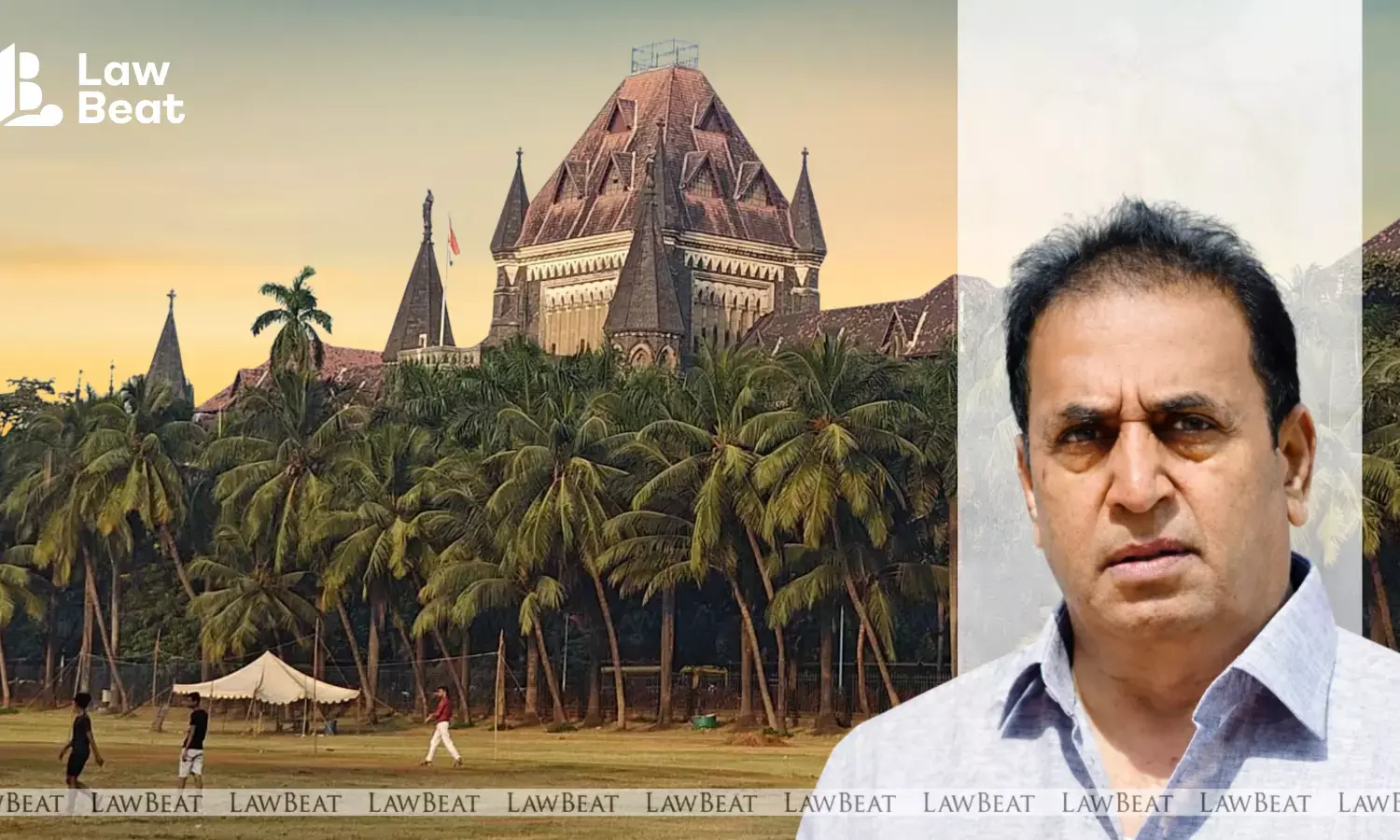 Bombay High Court building with former Maharashtra Home Minister Anil Deshmukh