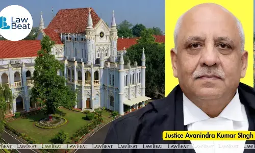 Justice Avanindra Kumar Singh with Madhya Pradesh High Court building; Court holds speedy trial cannot override fair opportunity in DNA evidence dispute under Section 293 CrPC in POCSO case.