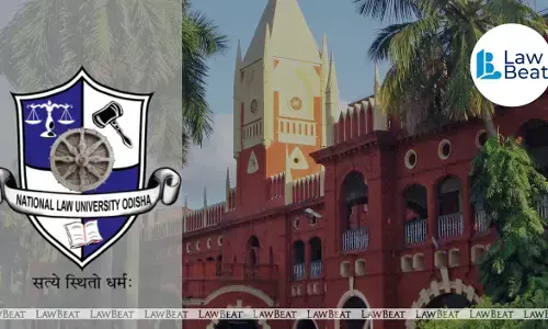 National Law University Odisha campus and Orissa High Court in relation to the High Court’s order on campus security measures and quashing of criminal case.