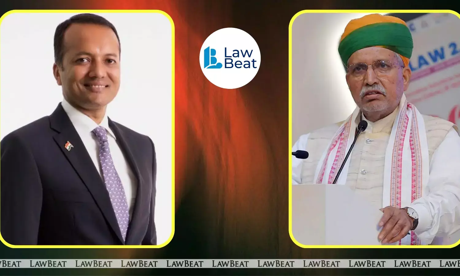 Arjun Ram Meghwal speaking at O.P. Jindal Global University on legislative drafting, constitutional values and reducing litigation through precise laws.