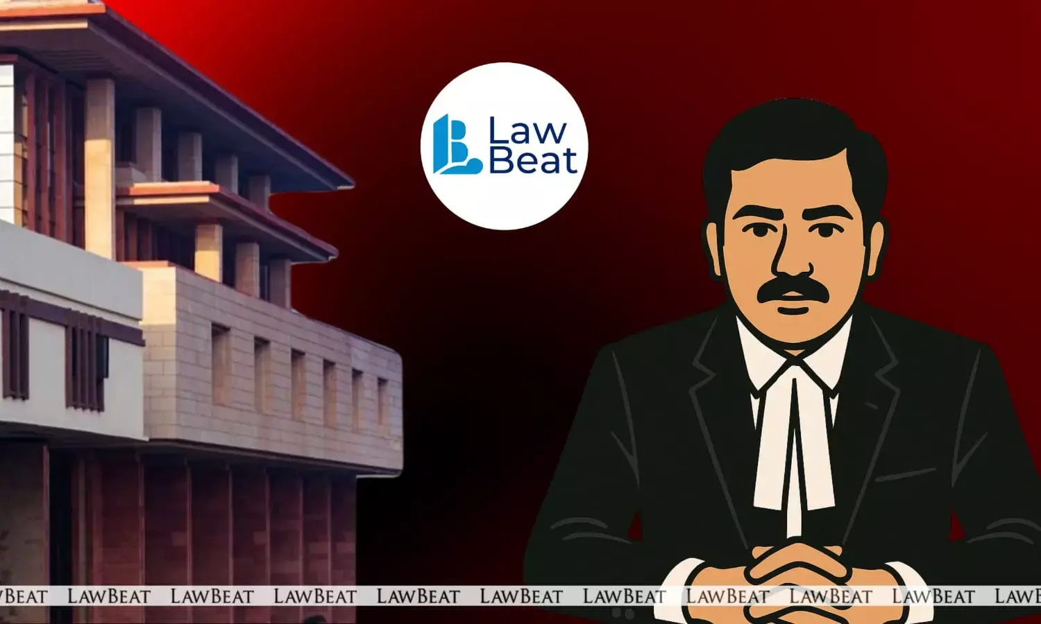 Delhi High Court building with illustration of a lawyer; Court imposed costs for adjournment without prior intimation.