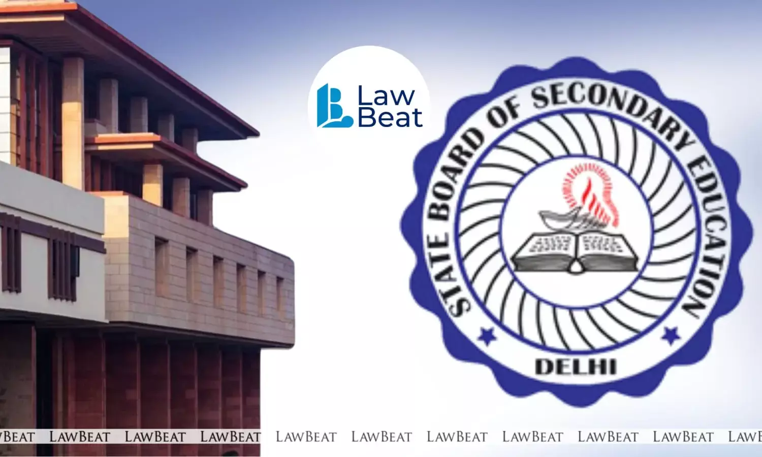 Delhi High Court building with CBSE logo representing the ruling allowing students to register for an additional subject for the 2026 board examinations.