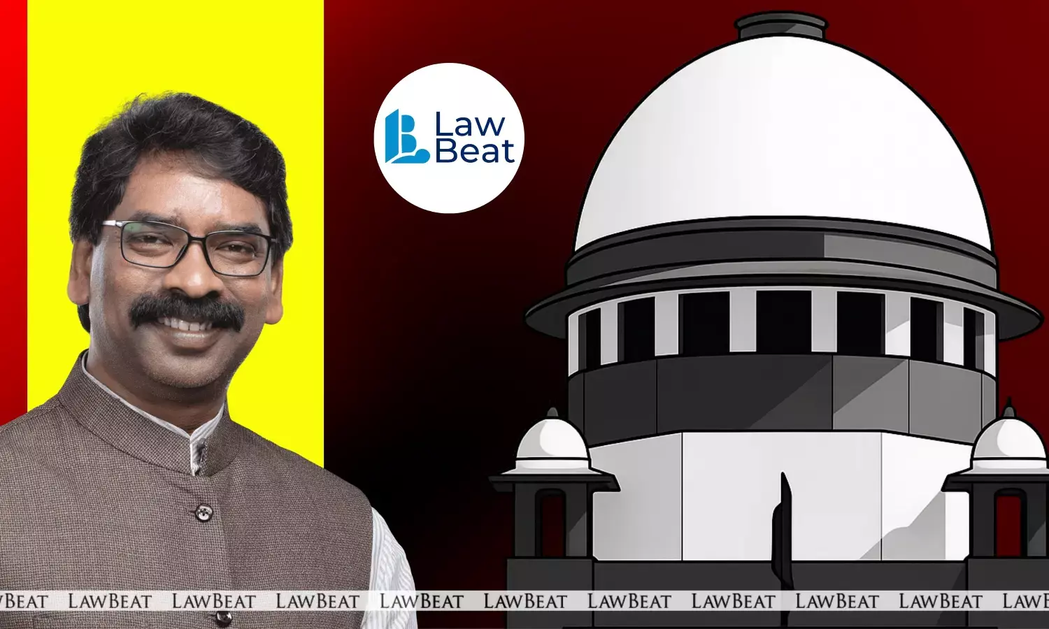 Hemant Soren, Jharkhand Chief Minister, in connection with the Supreme Court order staying ED criminal proceedings under the PMLA summons case.