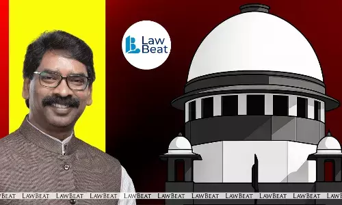 Hemant Soren, Jharkhand Chief Minister, in connection with the Supreme Court order staying ED criminal proceedings under the PMLA summons case.