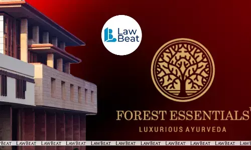 Delhi High Court building with Forest Essentials and Baby Forest Ayurveda branding used for trademark dispute representation. Delhi High Court building with Forest Essentials and Baby Forest Ayurveda branding used for trademark dispute representation.