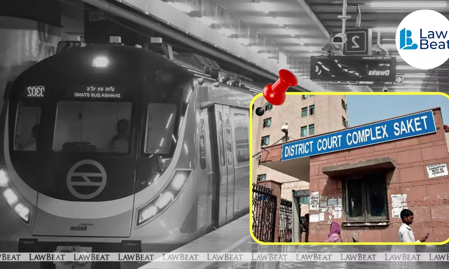 Delhi Metro train coach where a court upheld conviction of a man for sexually harassing a woman passenger.