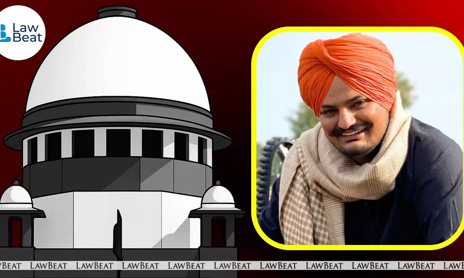 Supreme Court of India where the bench heard bail pleas of accused persons in the Sidhu Moosewala murder case.