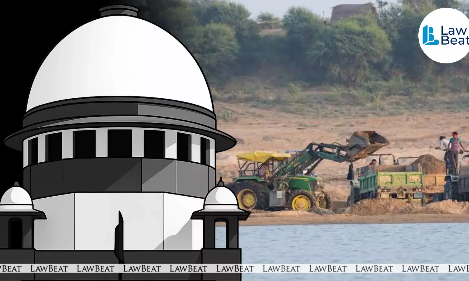 Supreme Court of India taking suo motu cognisance of illegal sand mining in the National Chambal Sanctuary threatening endangered gharials.