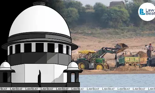 Supreme Court of India taking suo motu cognisance of illegal sand mining in the National Chambal Sanctuary threatening endangered gharials.